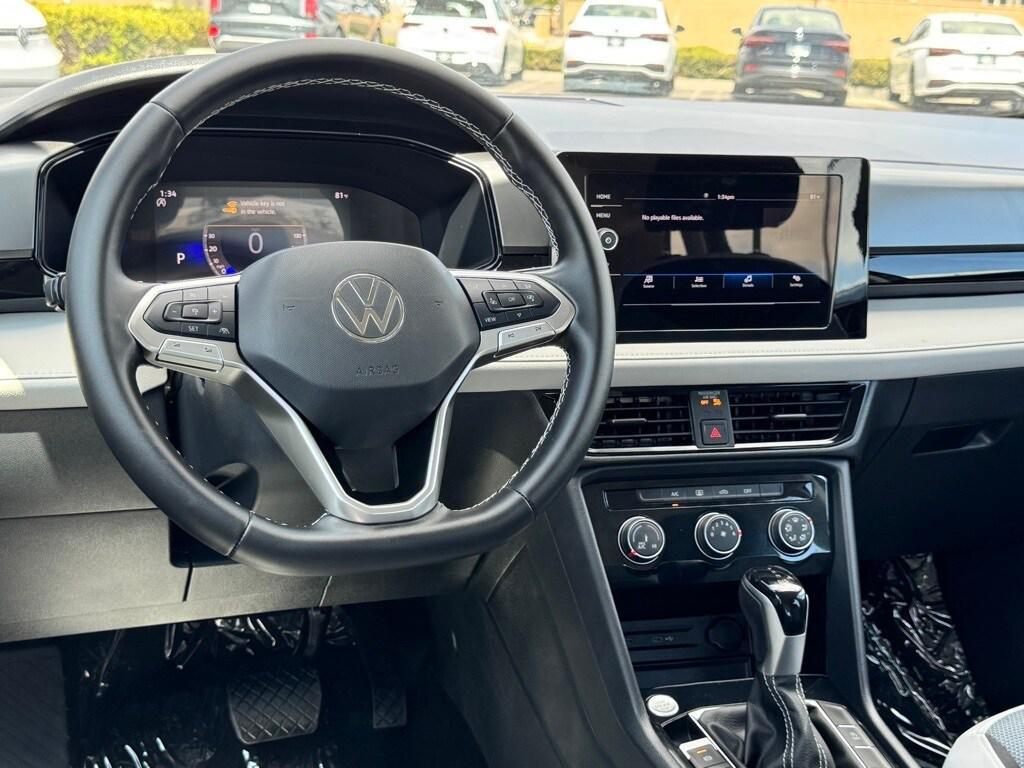 new 2025 Volkswagen Taos car, priced at $24,916