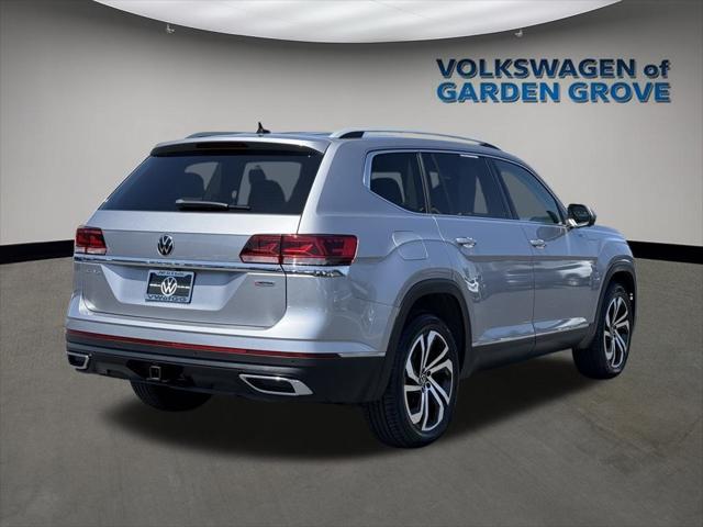 used 2021 Volkswagen Atlas car, priced at $34,696