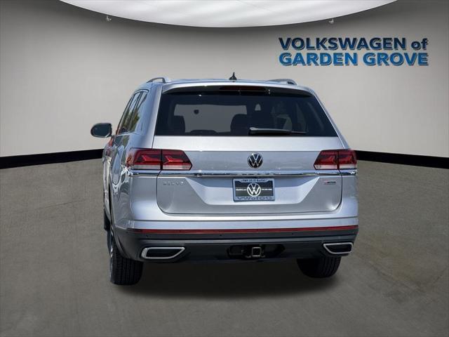 used 2021 Volkswagen Atlas car, priced at $34,696