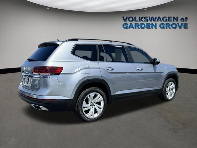 used 2021 Volkswagen Atlas car, priced at $21,199