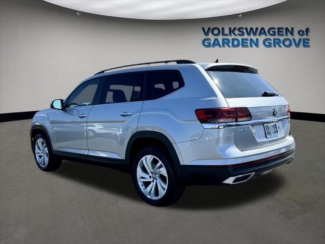 used 2021 Volkswagen Atlas car, priced at $21,199