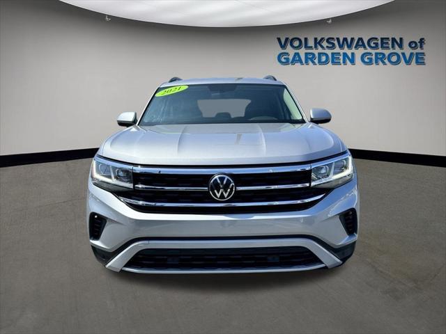 used 2021 Volkswagen Atlas car, priced at $21,199