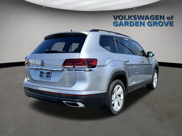 used 2021 Volkswagen Atlas car, priced at $21,199