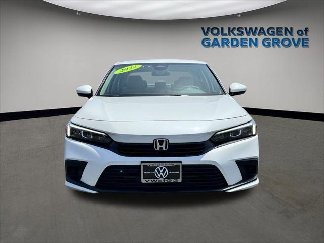 used 2022 Honda Civic car, priced at $21,290