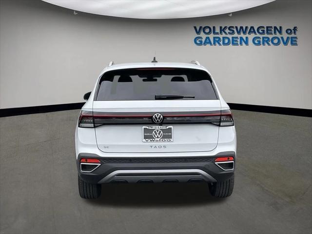 new 2025 Volkswagen Taos car, priced at $28,716