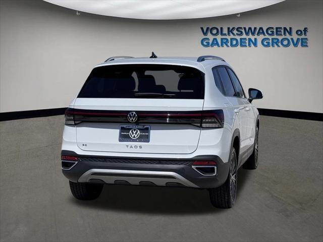 new 2025 Volkswagen Taos car, priced at $27,344