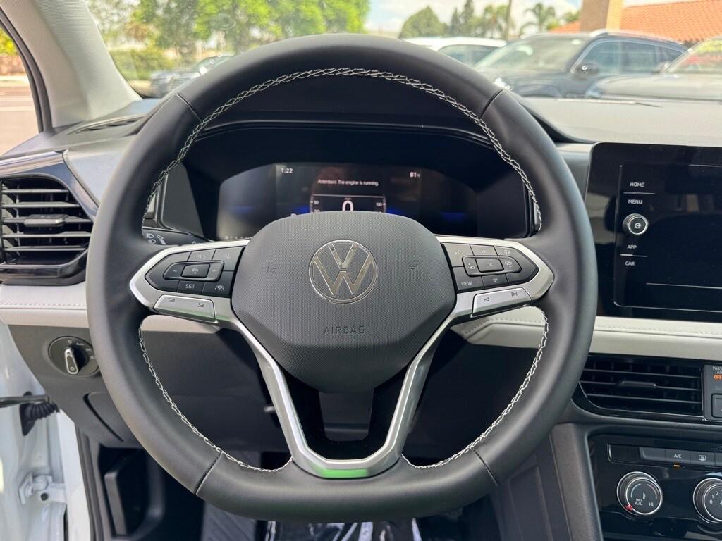new 2025 Volkswagen Taos car, priced at $24,916
