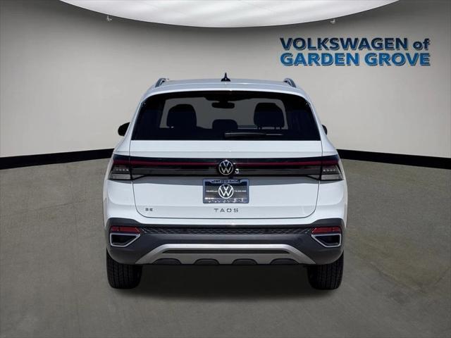 new 2025 Volkswagen Taos car, priced at $27,344