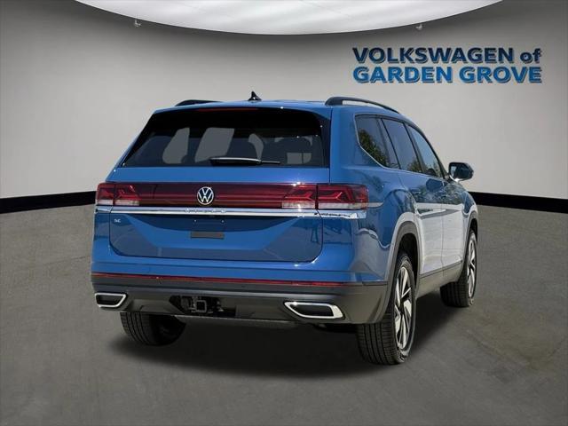 new 2025 Volkswagen Atlas car, priced at $44,596