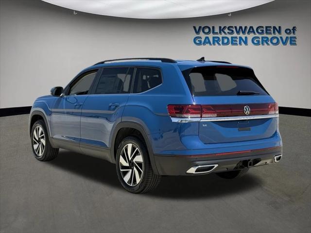 new 2025 Volkswagen Atlas car, priced at $44,596