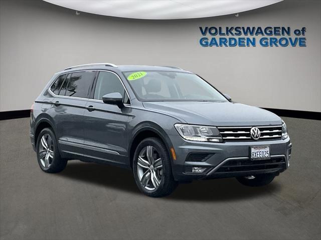 used 2021 Volkswagen Tiguan car, priced at $21,813