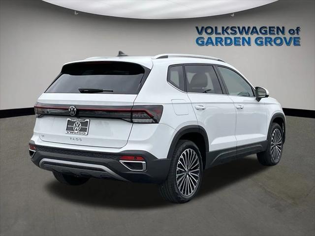 new 2025 Volkswagen Taos car, priced at $29,203