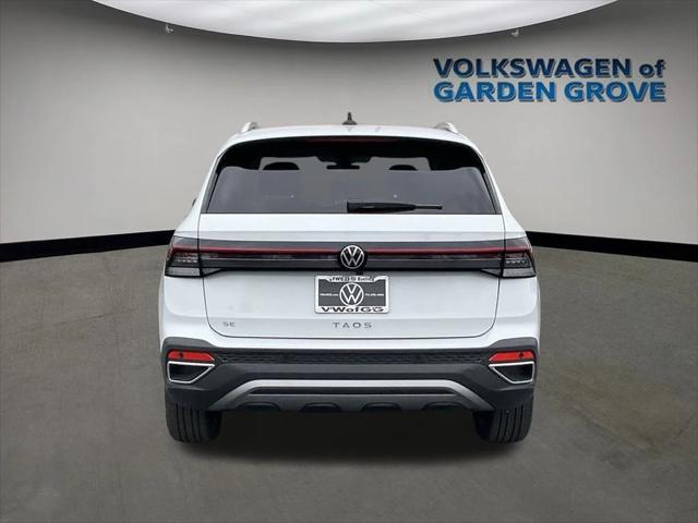 new 2025 Volkswagen Taos car, priced at $28,203