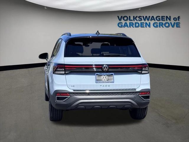 new 2025 Volkswagen Taos car, priced at $30,096