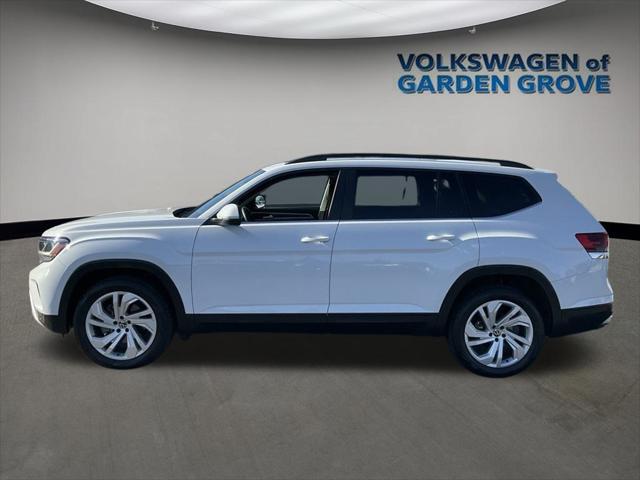 used 2021 Volkswagen Atlas car, priced at $24,658