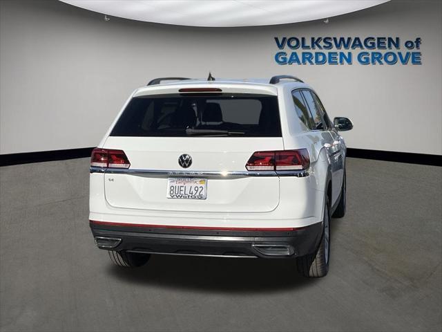 used 2021 Volkswagen Atlas car, priced at $24,658