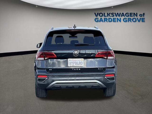 used 2022 Volkswagen Taos car, priced at $19,490