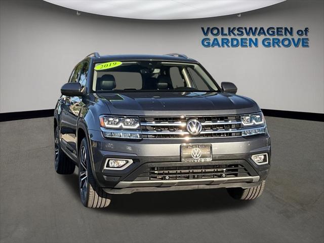 used 2019 Volkswagen Atlas car, priced at $25,346