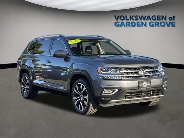 used 2019 Volkswagen Atlas car, priced at $25,346