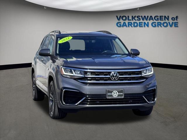 used 2021 Volkswagen Atlas car, priced at $23,149