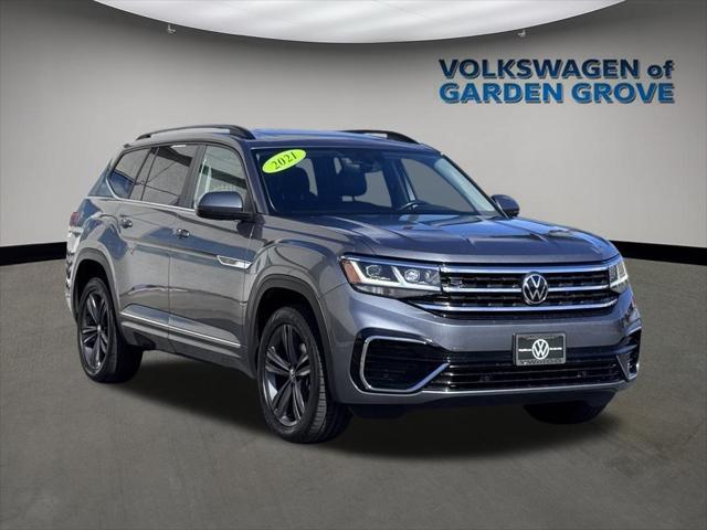 used 2021 Volkswagen Atlas car, priced at $23,149