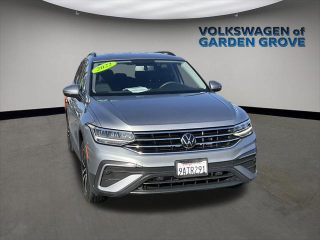 used 2022 Volkswagen Tiguan car, priced at $18,847