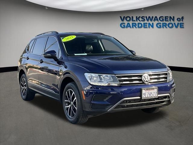 used 2021 Volkswagen Tiguan car, priced at $17,498