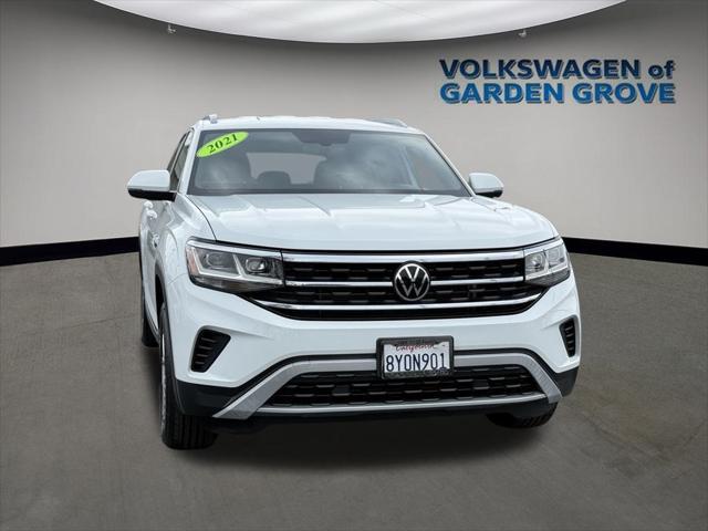 used 2021 Volkswagen Atlas Cross Sport car, priced at $20,998
