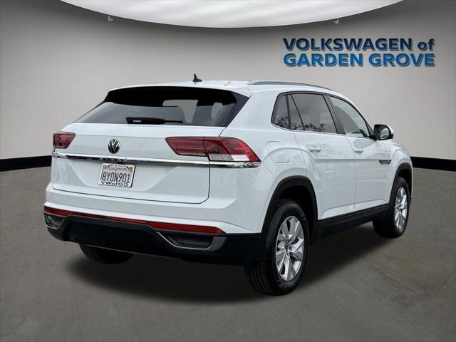 used 2021 Volkswagen Atlas Cross Sport car, priced at $20,998