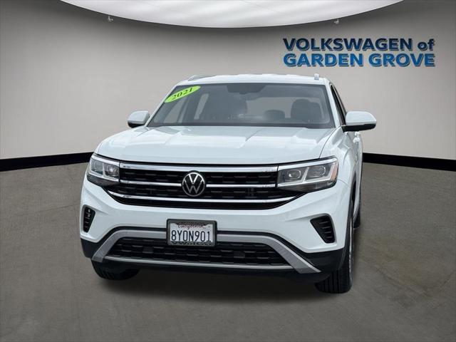 used 2021 Volkswagen Atlas Cross Sport car, priced at $20,998