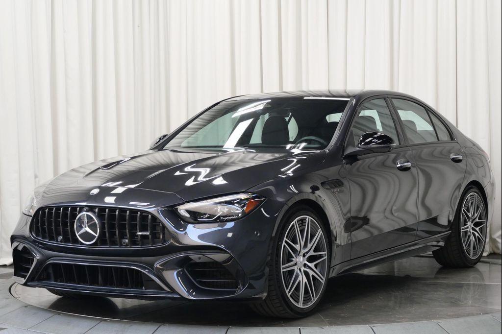 used 2024 Mercedes-Benz AMG C 63 car, priced at $77,900