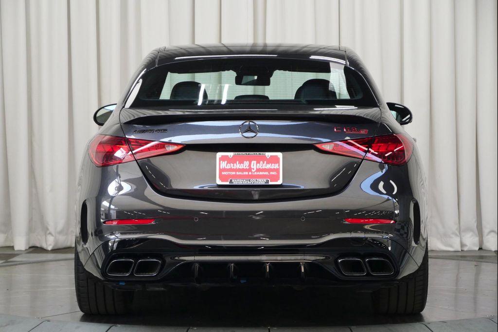 used 2024 Mercedes-Benz AMG C 63 car, priced at $77,900