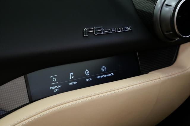 used 2021 Ferrari F8 Spider car, priced at $385,900