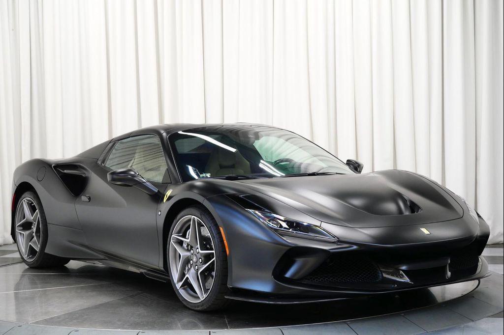 used 2021 Ferrari F8 Spider car, priced at $385,900