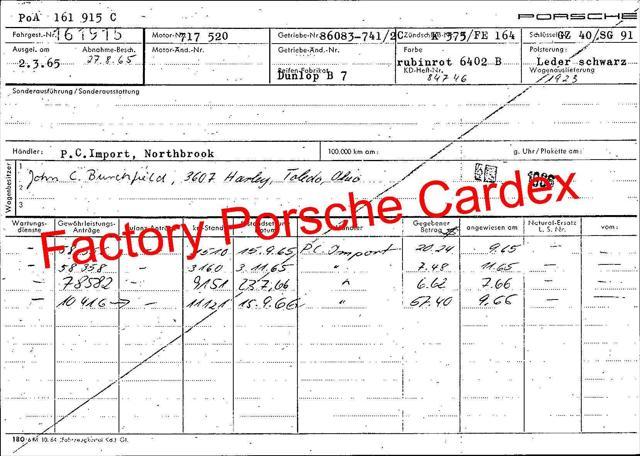 used 1965 Porsche 356 car, priced at $268,900