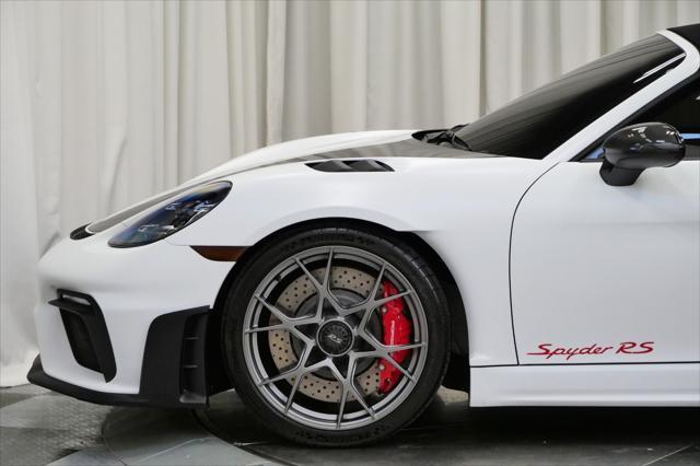 used 2024 Porsche 718 Spyder car, priced at $228,900