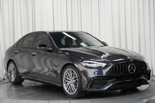 used 2023 Mercedes-Benz AMG C 43 car, priced at $54,900