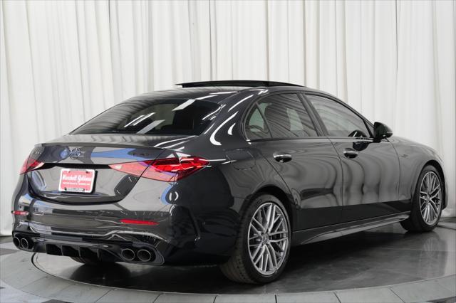used 2023 Mercedes-Benz AMG C 43 car, priced at $54,900