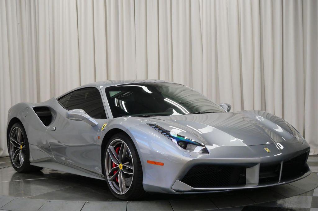 used 2018 Ferrari 488 GTB car, priced at $259,900