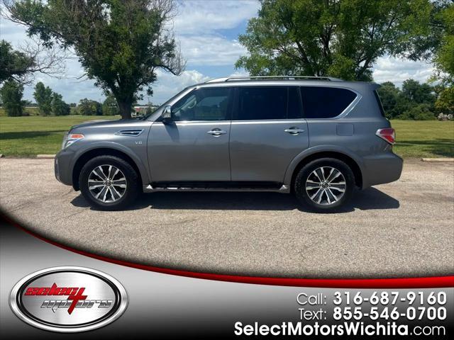 used 2020 Nissan Armada car, priced at $19,999