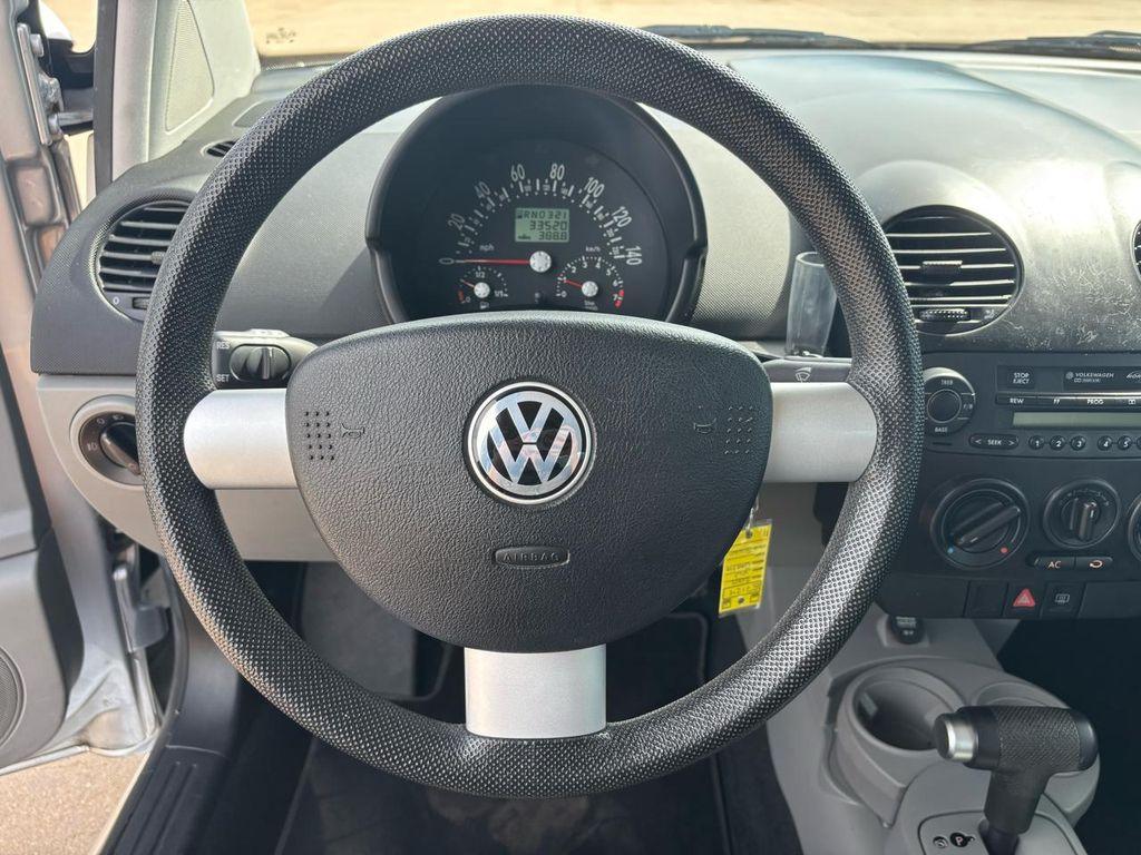 used 2002 Volkswagen New Beetle car, priced at $9,999
