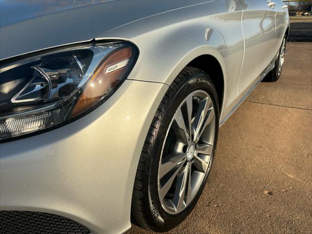 used 2015 Mercedes-Benz C-Class car, priced at $19,999