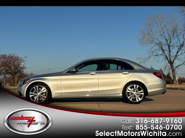 used 2015 Mercedes-Benz C-Class car, priced at $19,999