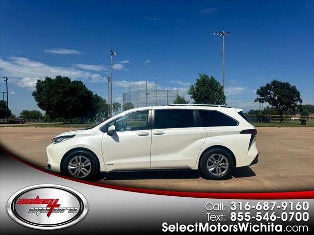 used 2021 Toyota Sienna car, priced at $39,999