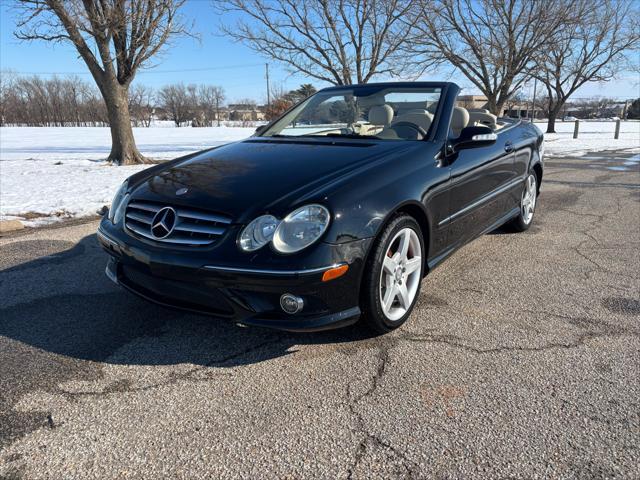 used 2008 Mercedes-Benz CLK-Class car, priced at $11,999