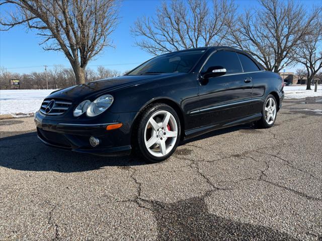 used 2008 Mercedes-Benz CLK-Class car, priced at $11,999