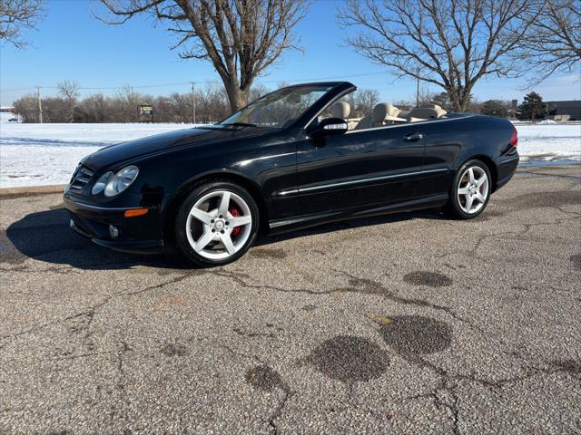 used 2008 Mercedes-Benz CLK-Class car, priced at $11,999