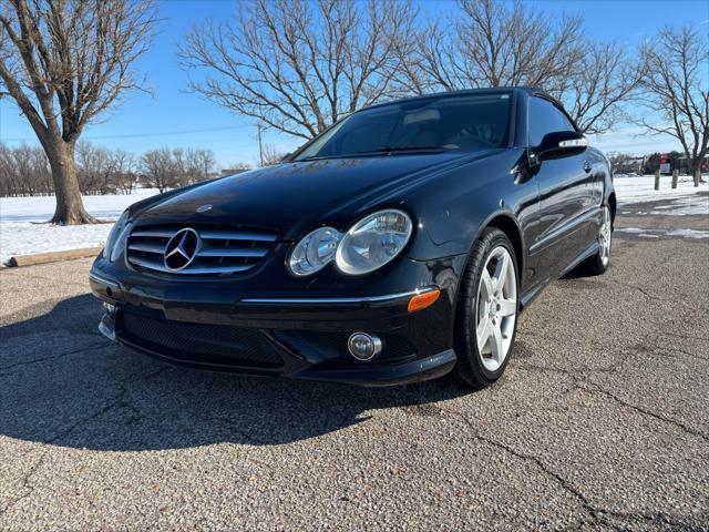 used 2008 Mercedes-Benz CLK-Class car, priced at $11,999