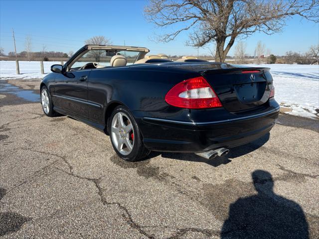 used 2008 Mercedes-Benz CLK-Class car, priced at $11,999