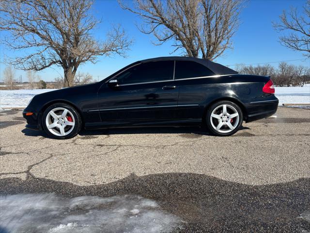 used 2008 Mercedes-Benz CLK-Class car, priced at $11,999